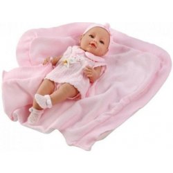 Berbesa panenka miminko Ema 39cm Růžová