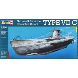 Revell Plastic modelky submarine 05093 U Boot Typ VIIC 1: 350