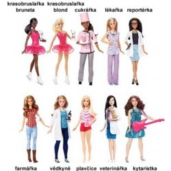 Mattel Barbie první povolání