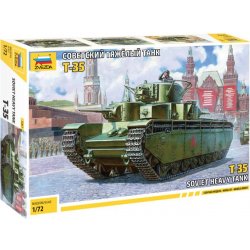 Zvezda Soviet Heavy Tank T 35 5061 1:72