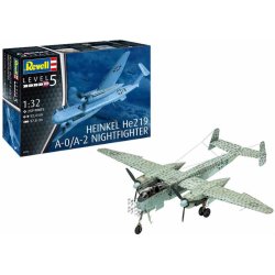 Model Kit Revell Plastic plane 03928 Heinkel He219 A 0 A 2 Nightfighter 1:32