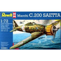 Model Kit Revell Plastic letadlo 03991 Macchi C.200 SAETTA 1:72