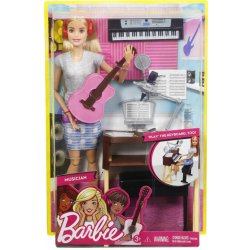 Mattel Barbie Muzikantka blondýnka