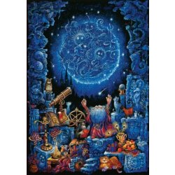 ART PUZZLE Svítící Astrologie 1000 dílků