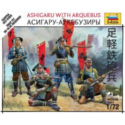 Wargames SB figurky 6402 Ashigaru with arquebus 1:72