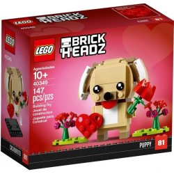 Lego BrickHeadz 40349 Valentýnské štěňátko