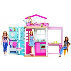 Mattel Barbie dům 2v1 a panenka
