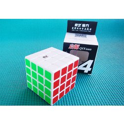 Rubikova kostka 4x4x4 QiYi QiYuan bílá