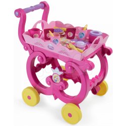 Smoby servírovací vozík s nádobím Princezny 24271 fialový