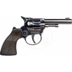 Alltoys revolver kovbojský stříbrný kovový