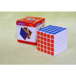 Rubikova kostka 5x5x5 ShengShou bílá