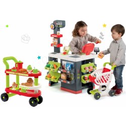 Smoby set obchod Supermarket s pokladnou a nákupní taška 350213-21