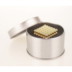 Magnetické kuličky Neocube 5mm zlatá