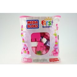 Mega Bloks First Builders Big Building Bag Girls 60 ks