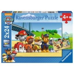 Ravensburger Tlapková Patrola: Stateční psi 2x24 dílků