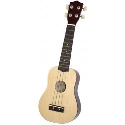 VOGGENREITER Voggyho dětská kytara dřevěná přírodní ukulele