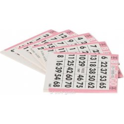 Hrací tikety Bingo (20 x 25 kusů)