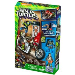 Mega Bloks Želvy Ninja Rocksteady Motto Attack 86 ks