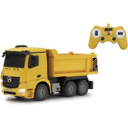 Jamara RC sklápěč Mercedes-Benz Arocs 2,4 GHz RTR žlutá 1:20