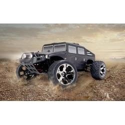 Reely RC model auta Truggy Black Commando střídavý Brushless elektrický 4WD 4x4 RtR 2,4 GHz 45 km/h 1:10