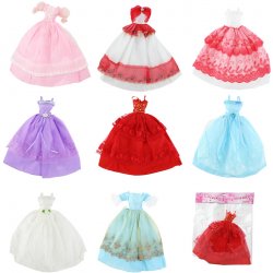 Rappa šaty pro panenky 8 druhů
