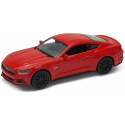 Welly Ford Mustang GT 2015 model červený 1:34