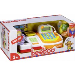 Beeboo Kitchen Toy Cash Register with Conveyor Belt and Scanner