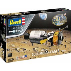 Revell Apollo 11 Columbia & Eagle 50 Years Moon Landing Gift Set 03700 1:96