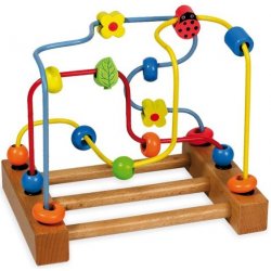 Baby Mix Dřevěná edukační hračka Labyrint