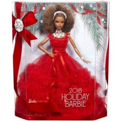 MATTEL Barbie Holiday Doll Brunetka