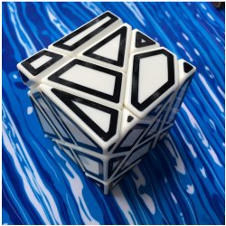 Ghost cube 3x3x3 Bílá