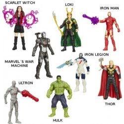 Hasbro Avengers 10 cm all star akční Marvels War Machine