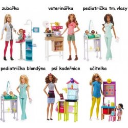 Mattel Barbie Herní set Povolání s panenkou Učitelka