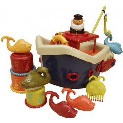 B.toys Loď s kapitánem Fish and Splish