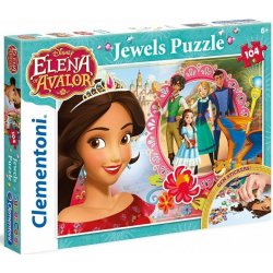 Clementoni jewels Elena z Avaloru 104 dílků