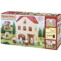 Sylvanian Families Dárkový set Třípatrový dům s příslušenstvím C