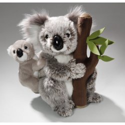 koala s mládětem 25 cm