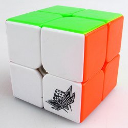 Rubikova kostka 2x2x2 Sheng Shou bílá