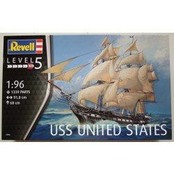 Revell Plastic modelky ship 05606 USS United States 1:96