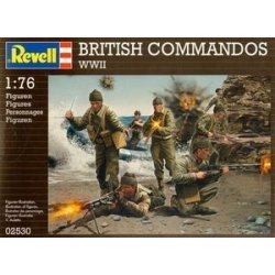 Revell Plastové figurky BRITISH COMMANDOS WWII