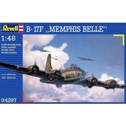 Model Kit Revell Plastic plane 04297 B 17 F Memphis Belle 1:48