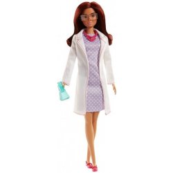 Mattel Barbie První povolání vědkyně bruneta
