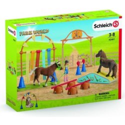 Schleich 42481 Trénink agility pro poníky