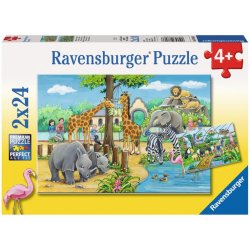 Ravensburger Vítejte v zoo 2x24 dílků