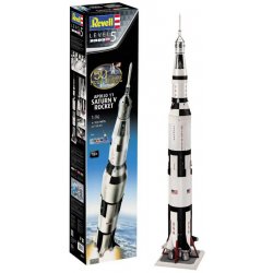 Revell Gift Set 03704 Apollo 11 Saturn V Rocket 50 Years Moon Landing 1:96