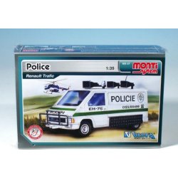 MONTI SYSTEM Monti 27 Policie Renault Trafic v krabici 22x15x6cm 1:35