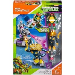 Mega Bloks Želvy Ninja Boj s Dimenzí X 81 ks