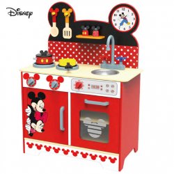 Derrson Disney Dřevěná kuchyňka XL Mickey a Minnie