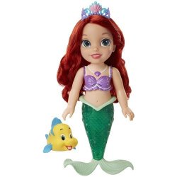 Hasbro Jakks Pacific Disney Princess Zpívající Mořská víla Ariel s ploutví 35 cm 79514