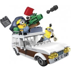 Mega Bloks Mimoni STŘEDNÍ SET Útěk v Offroadu